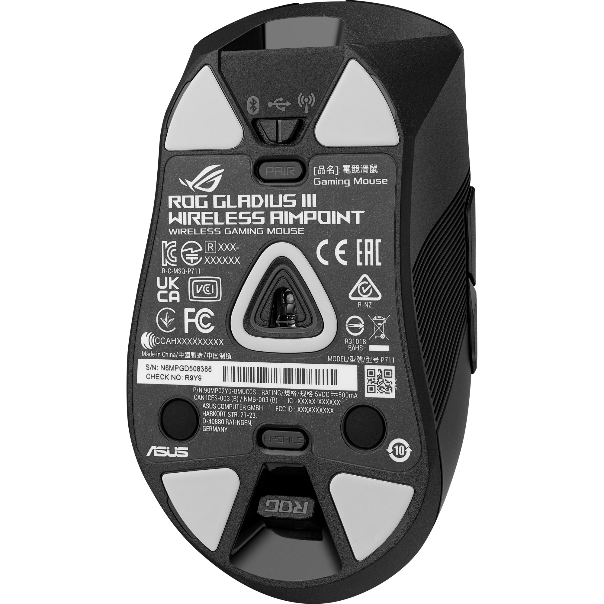 ASUS Gaming-Maus ROG Gladius III Wireless Aimpoint
