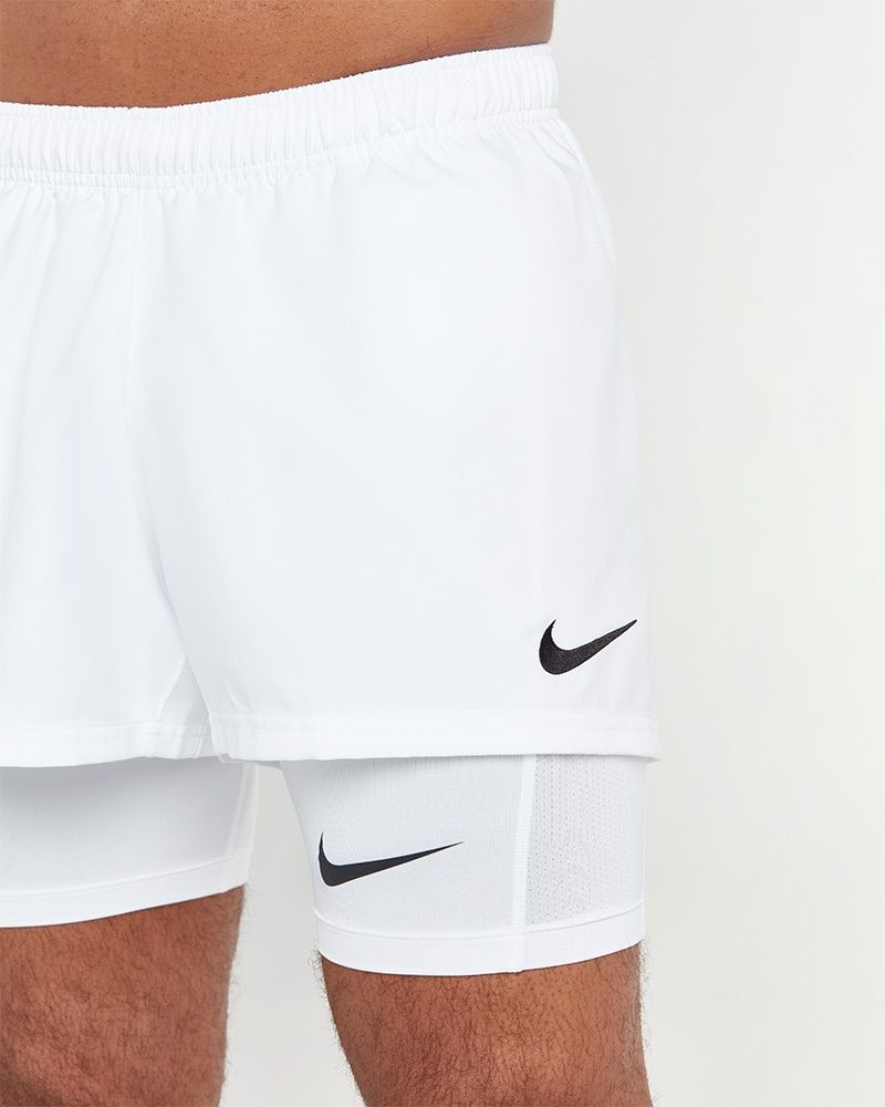 Short de rugby Nike Team Blanc pour homme