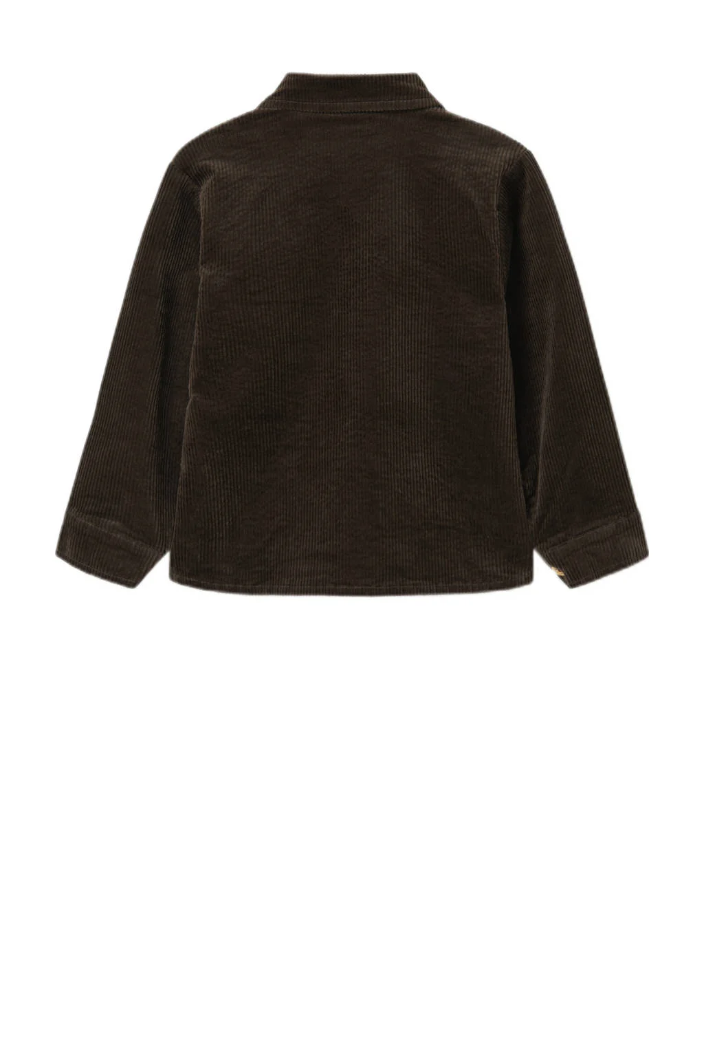 NAME IT MINI corduroy overshirt donkerbruin