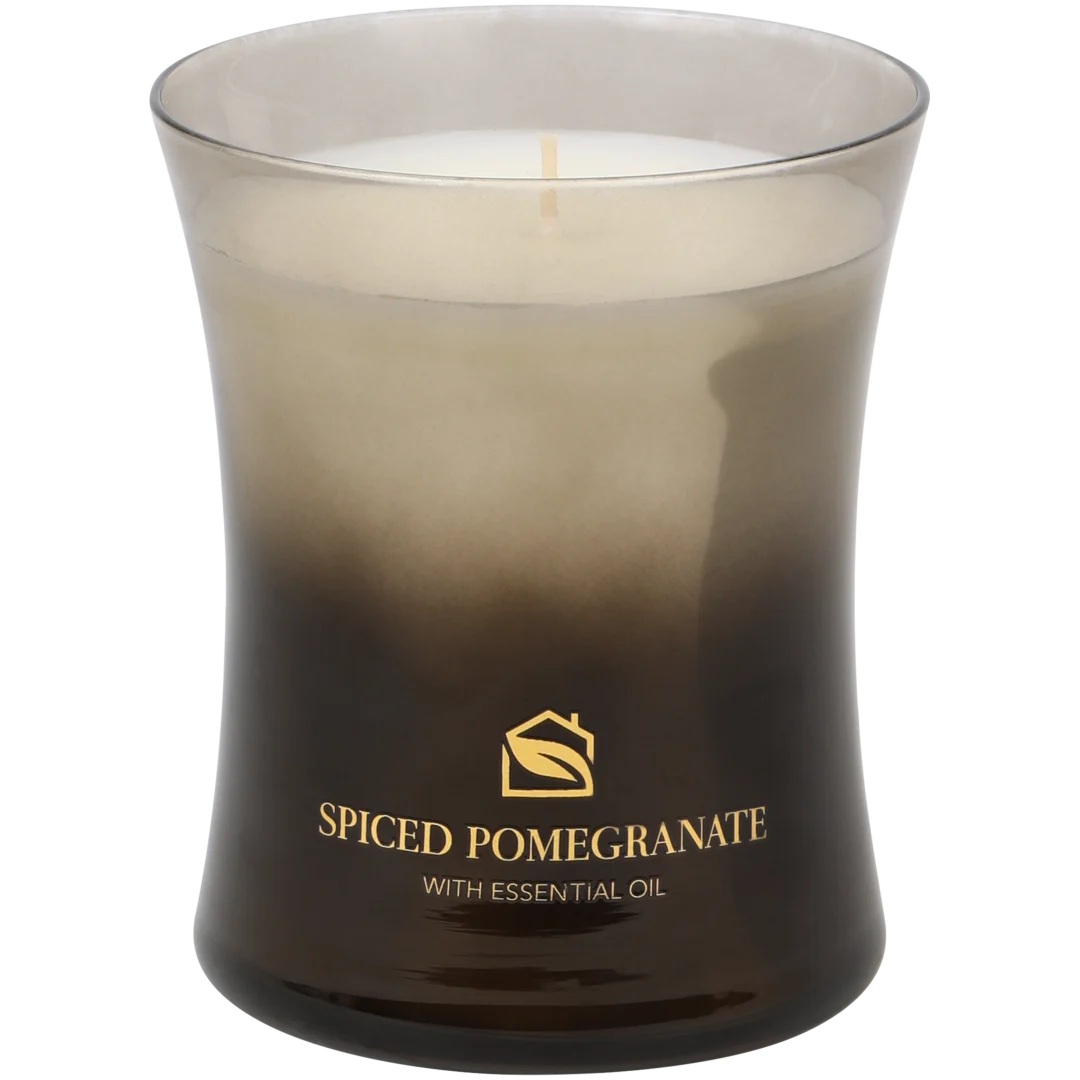 Bougie parfumée dans un verre