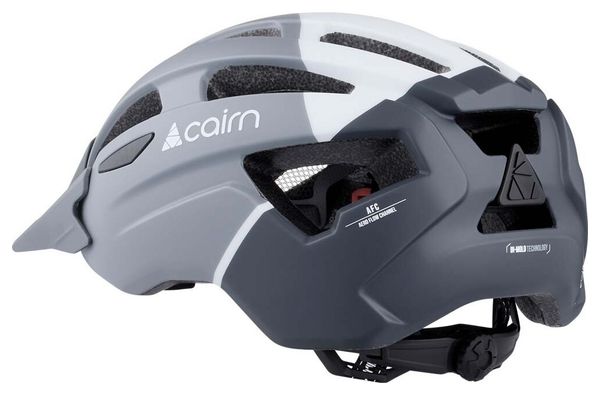 Casque VTT Unisexe Cairn PRISM XTR II Gris Clair/Foncé