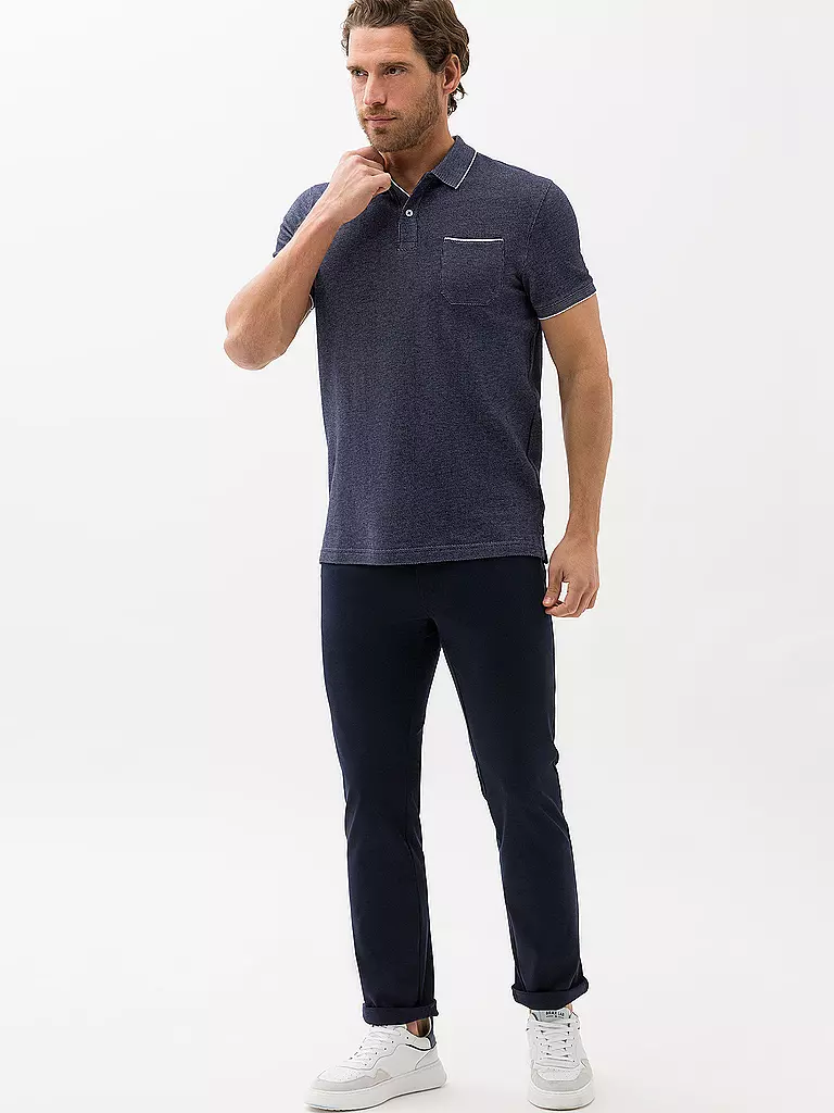 BRAX Poloshirt Regular Fit PADDY blau