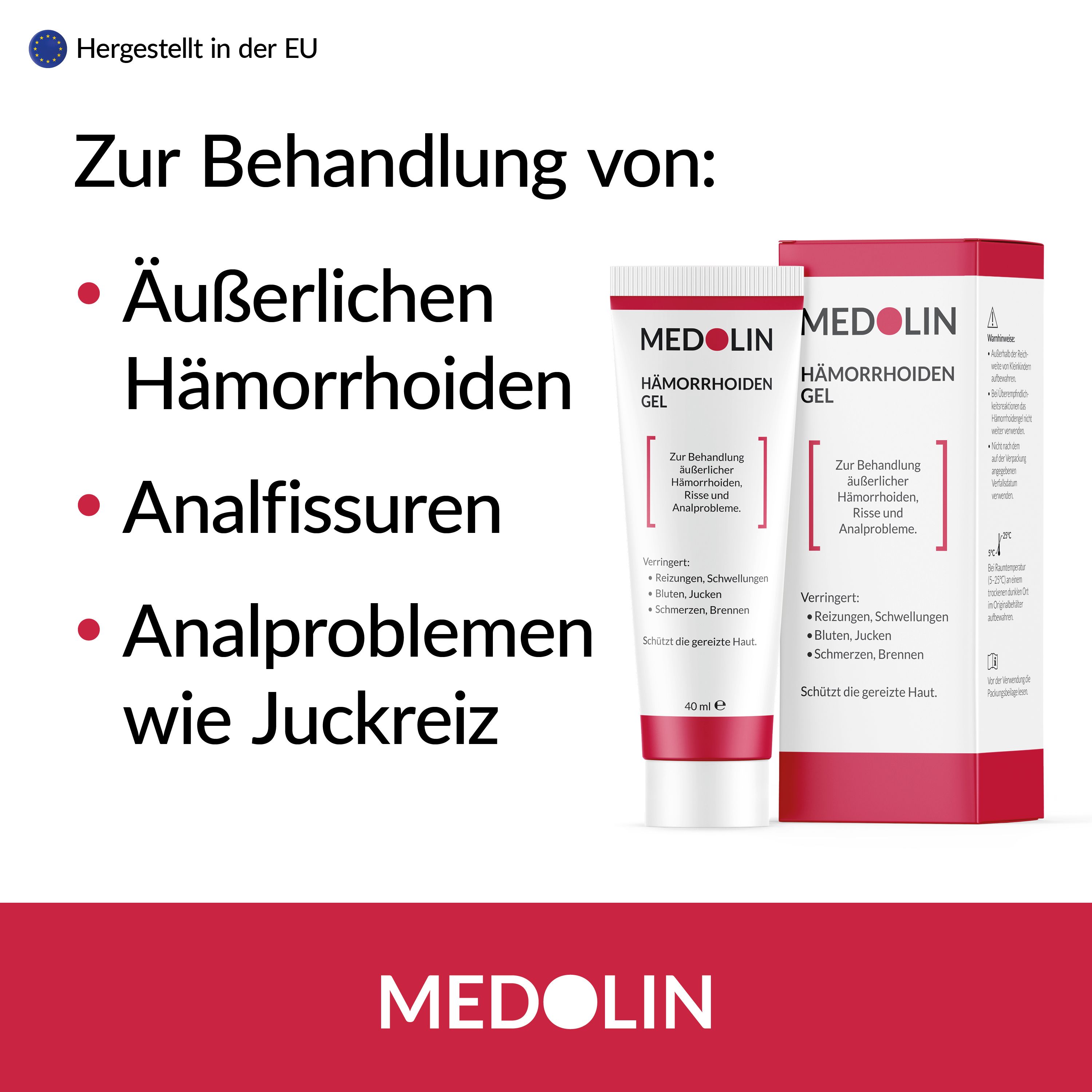 Medolin® Hämorrhoiden Gel 2er Set