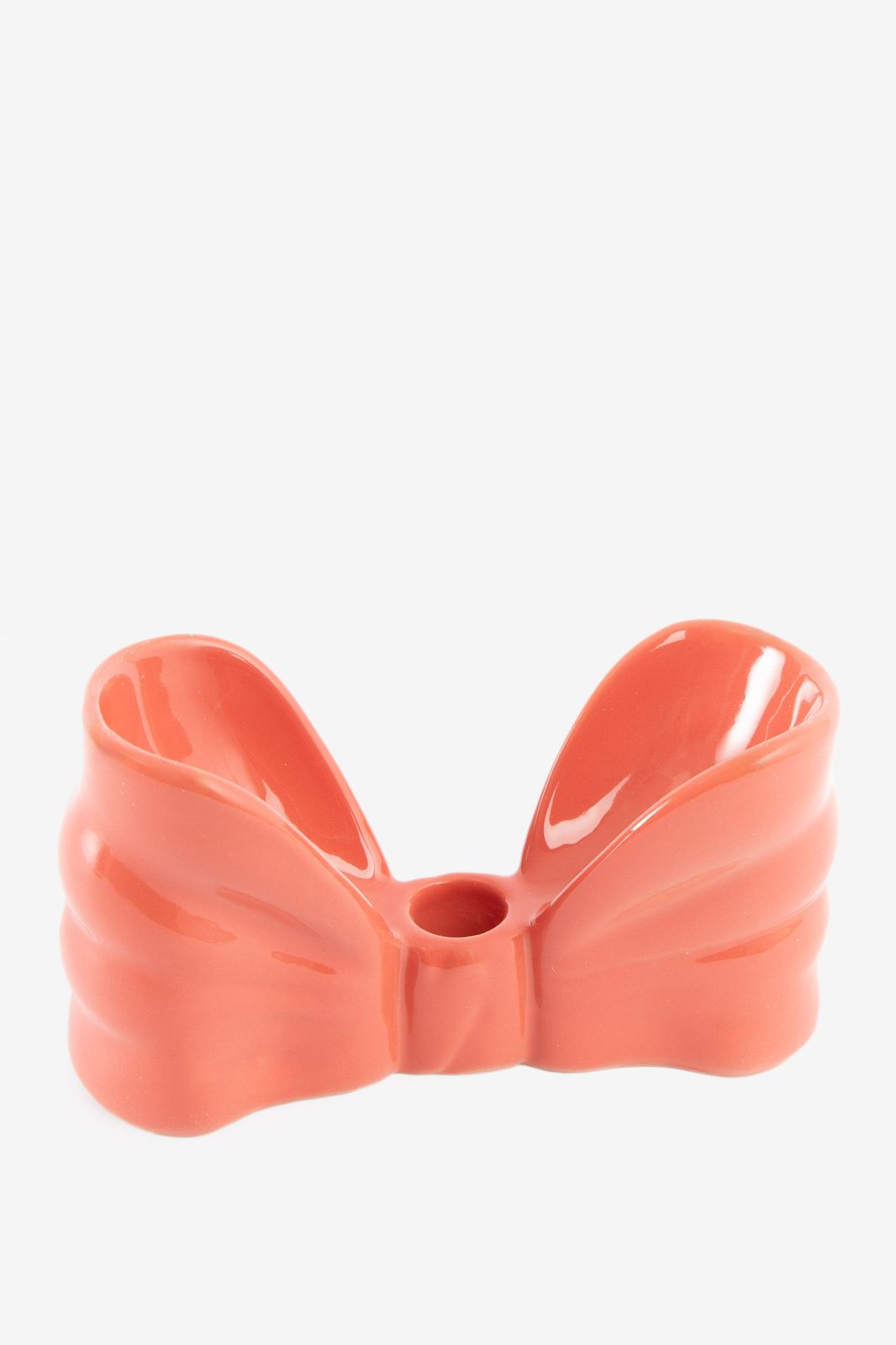 Roze kandelaar strik