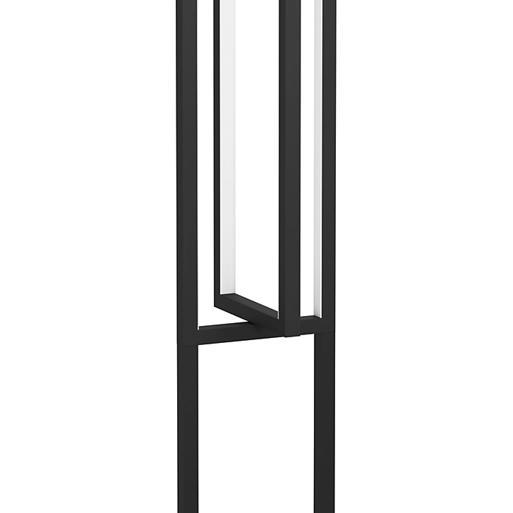 Lampe à poser LED intégrée Siberia IP20 34W L.20 x l.16 x H.133 cm Eglo noir dimmable