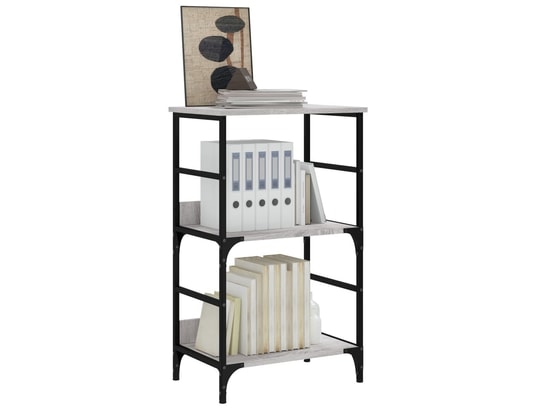 VIDAXL - Bibliothèque sonoma gris 50x33x82 cm bois d'ingénierie