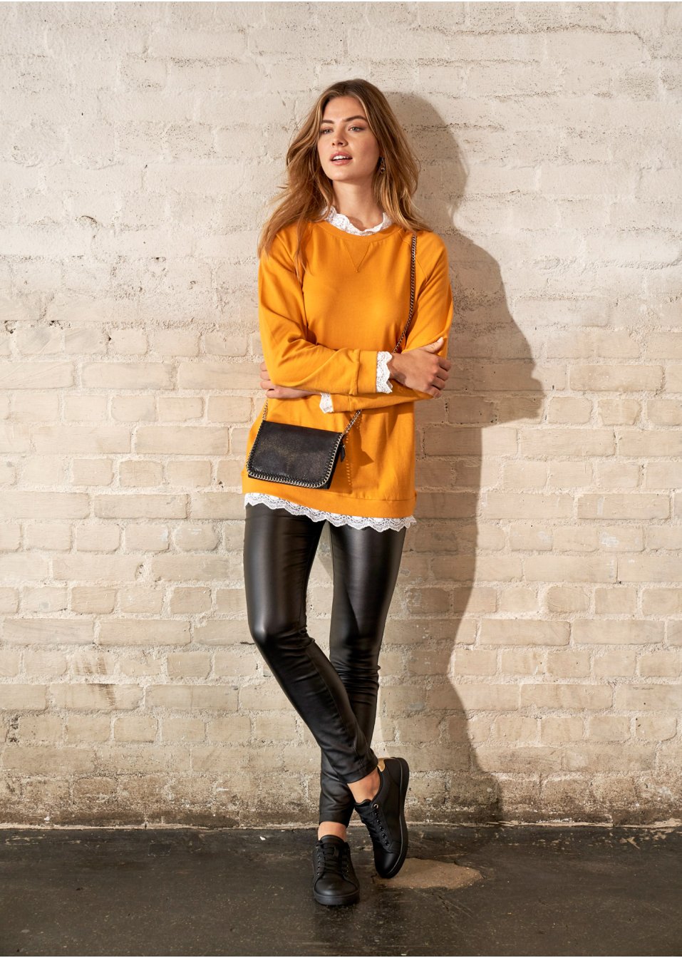 Pantalon taille haute