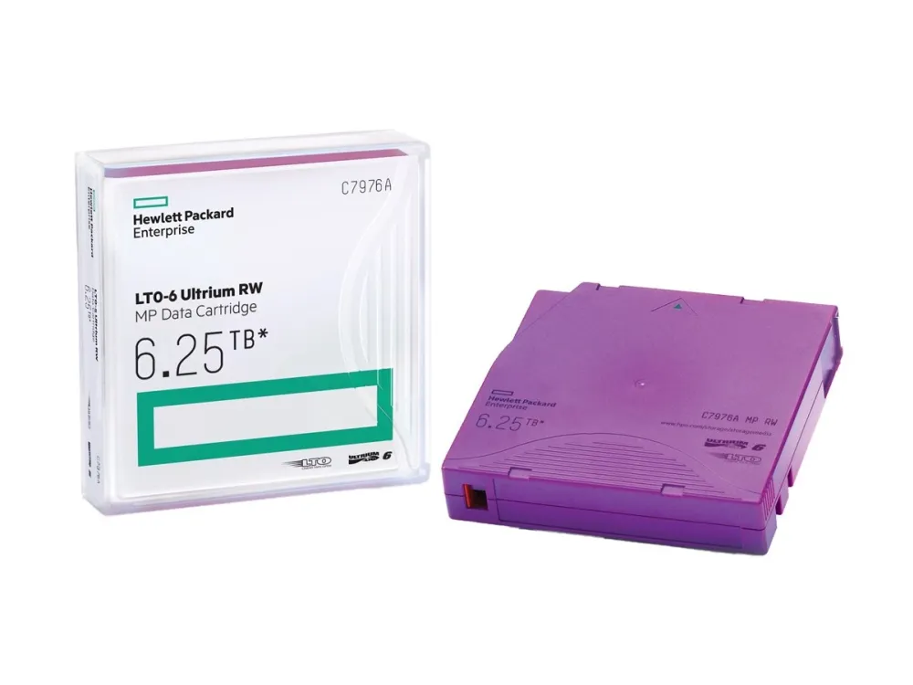 HPE RW Data Cartridge - 20 x LTO Ultrium 6 - 2.5 TB / 6.25 TB - skrivemærkater - lilla - for StorageWorks SAS Rack-Mount Kit; StoreEver MSL2024, MSL4048, MSL8096; StoreEver 1/8 G2