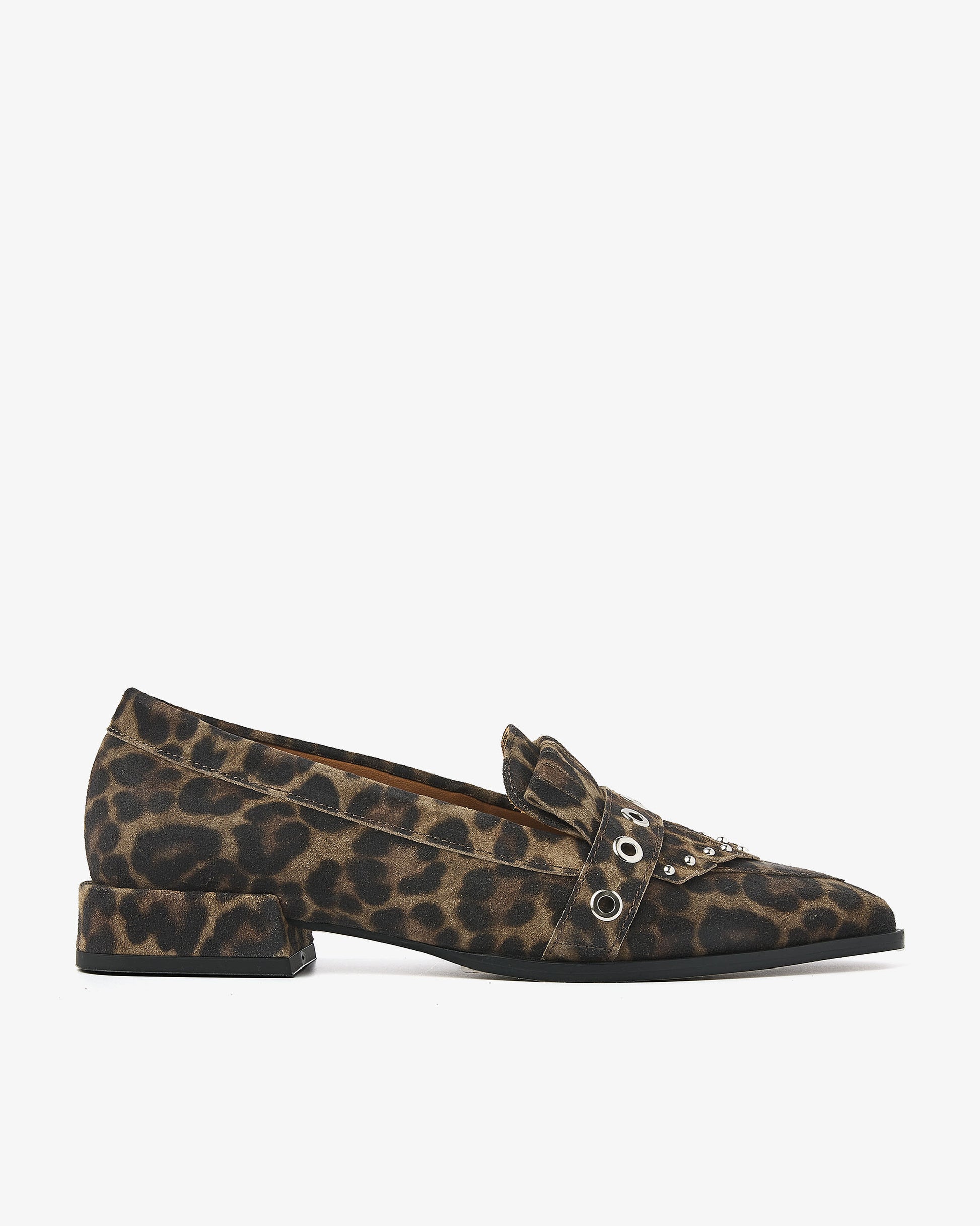 VIA VAI luipaardprint dames loafers Jazz Emily