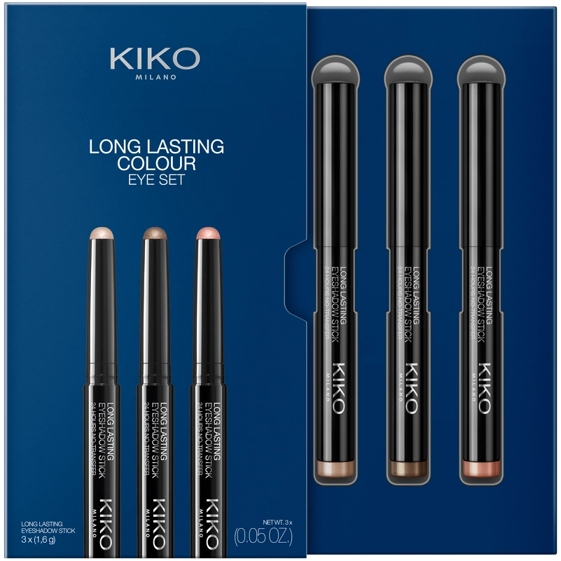 KIKO Milano Long Lasting Colour Eye Set 3 x 1,6 gr.