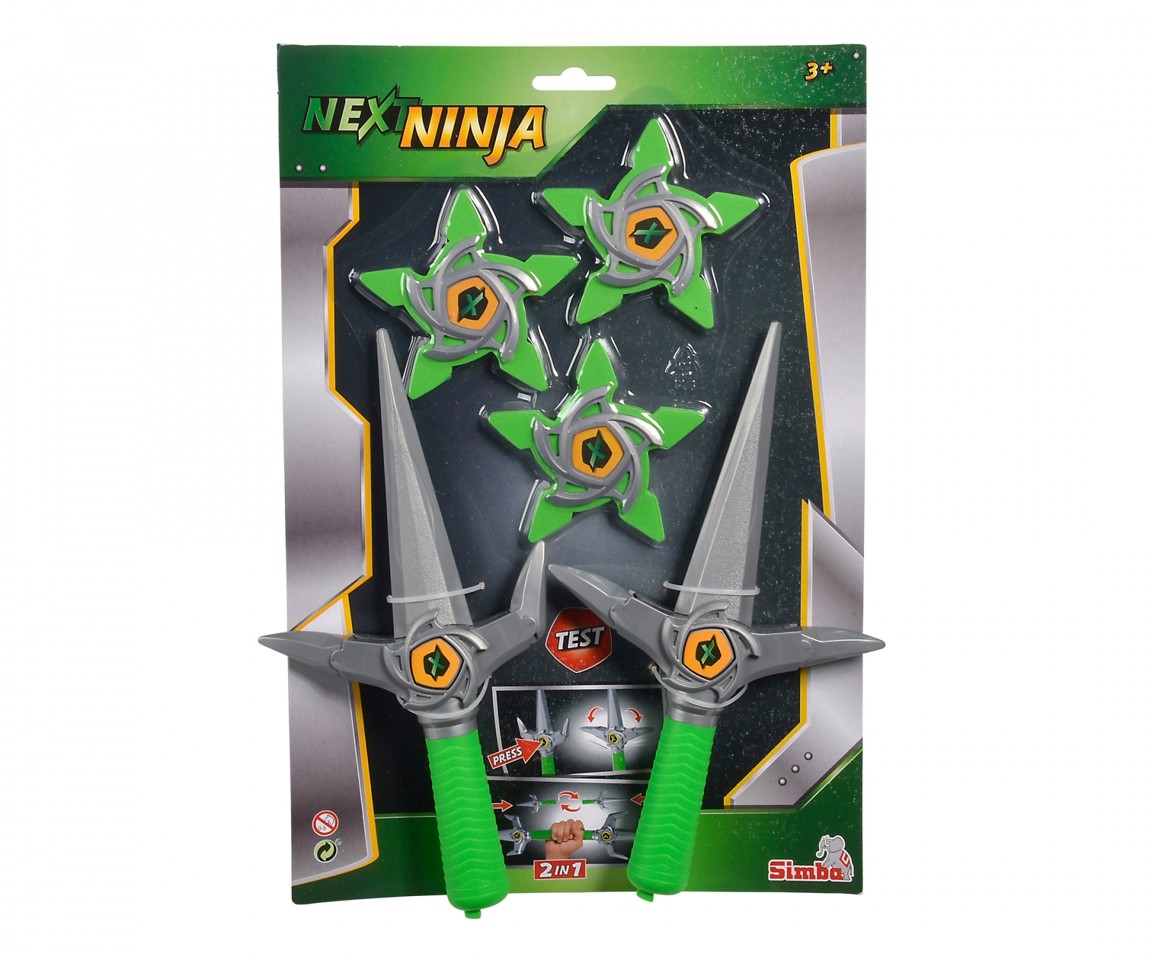 Dickie Toys - Next Ninja - Knive & Stjerner
