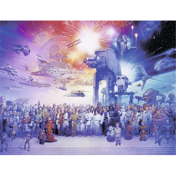 Puzzle : 2000 pièces - L'univers Star Wars