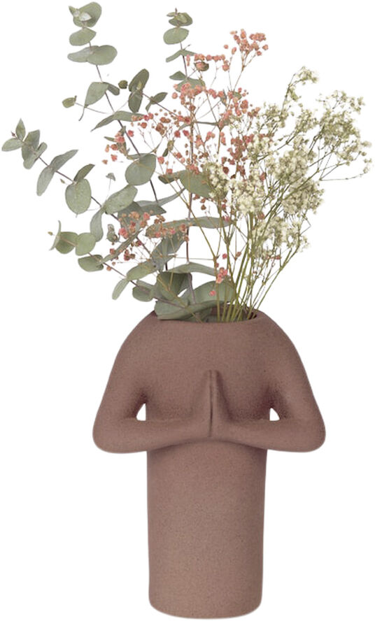 Doiy Vase - Namaste Vase Brun