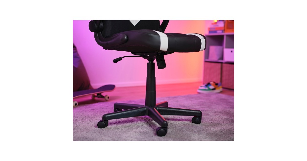 TrustGXT 703W Riye gamingstoel  (Zwart/wit)