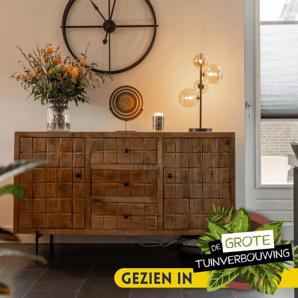 StarFurn - Dressoir Brandy - 160 cm - naturel