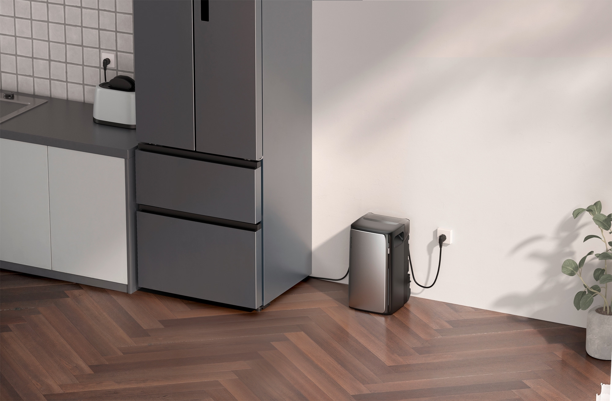 EcoFlow Stream Pro Balkonkraftwerk mit Speicher und Wechselrichter 1,92 kWh netzunabhängig 3 PV-Eingänge 1500 W