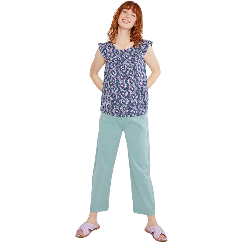 Blutsgeschwister Damen Wild Baby Doll Bluse