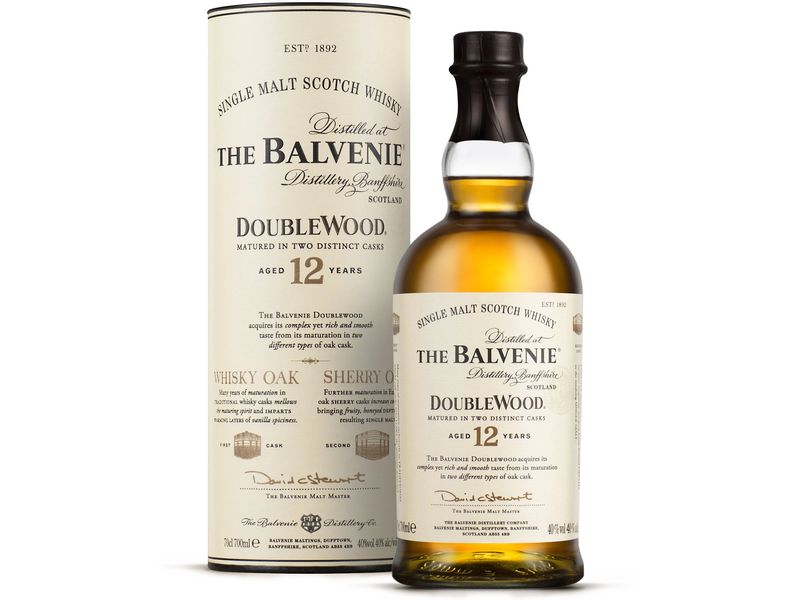 Balvenie Balvenie 12 Y Doublewood 0.7 l Süsslicher Single Malt aus den Highlands