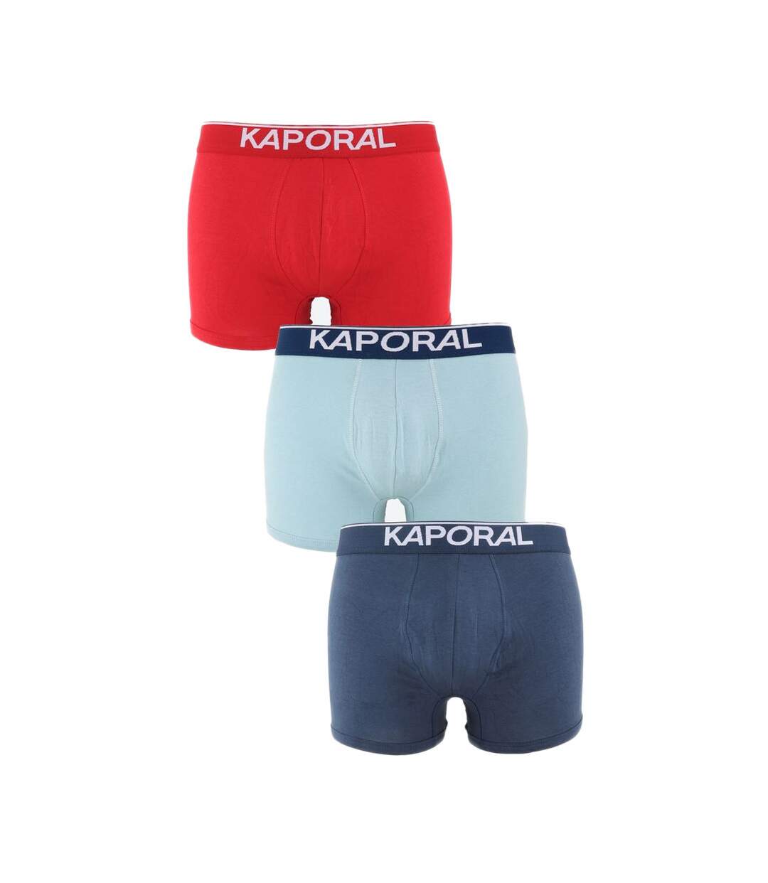 x3 Boxers Rouge/Bleu Homme Kaporal Underwear