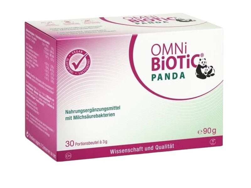 OMNI-Biotic Panda Pulver 30 Stück Vegane Nahrungsergänzung für eine gesunde Darmflora