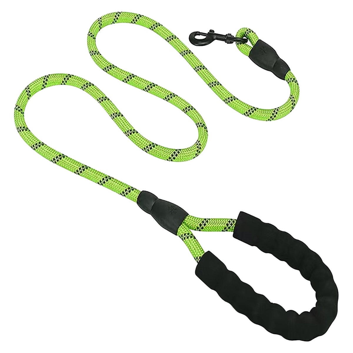 Nylon hundebånd med 1,5 meter (grønn)