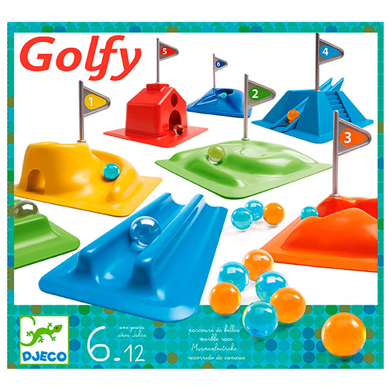 Djeco Knikker Minigolf