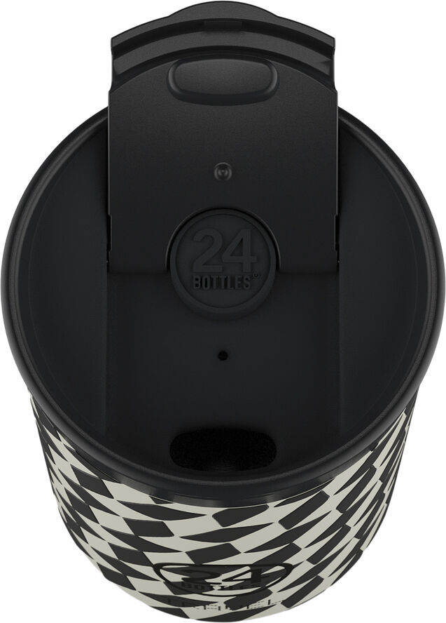 24Bottles Termokrus - Travel Tumbler - Groovy White - 350 ml Multi