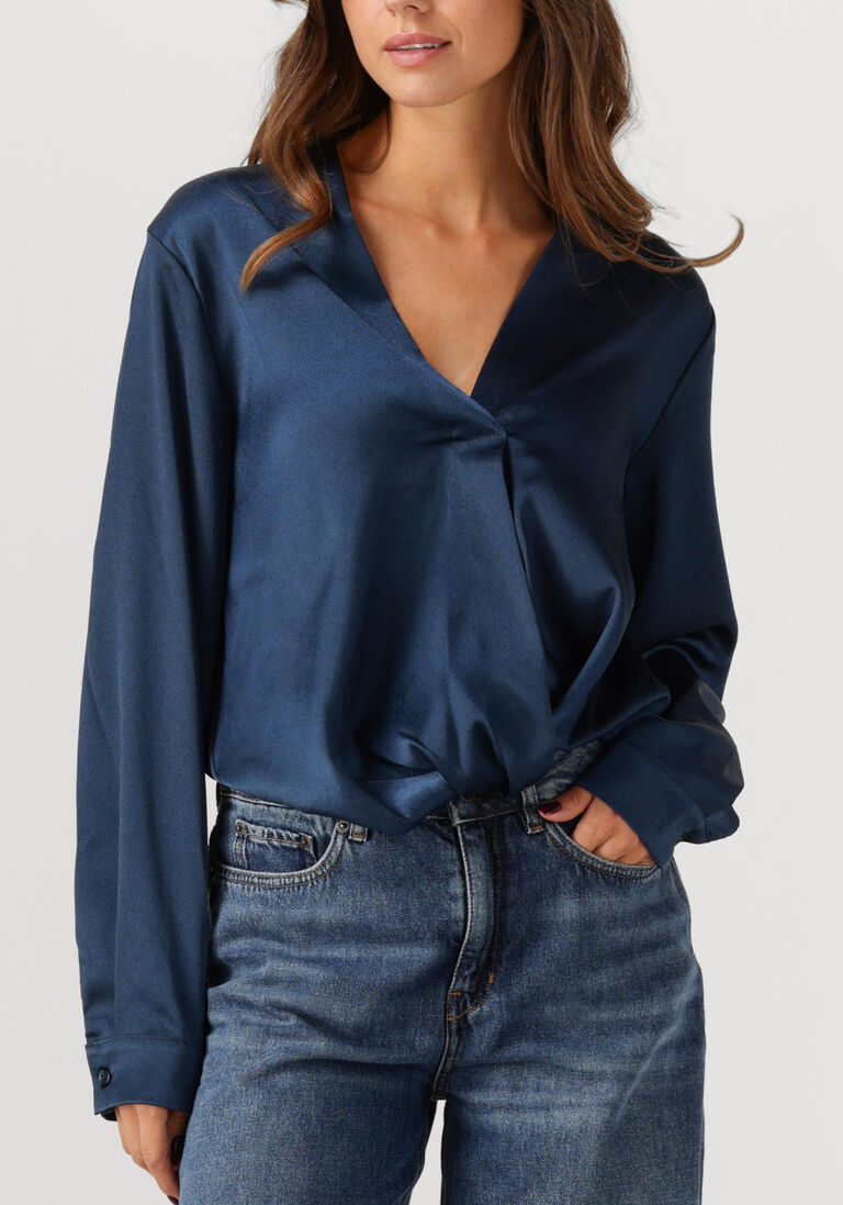 donkerblauwe amaya amsterdam blouses quinty