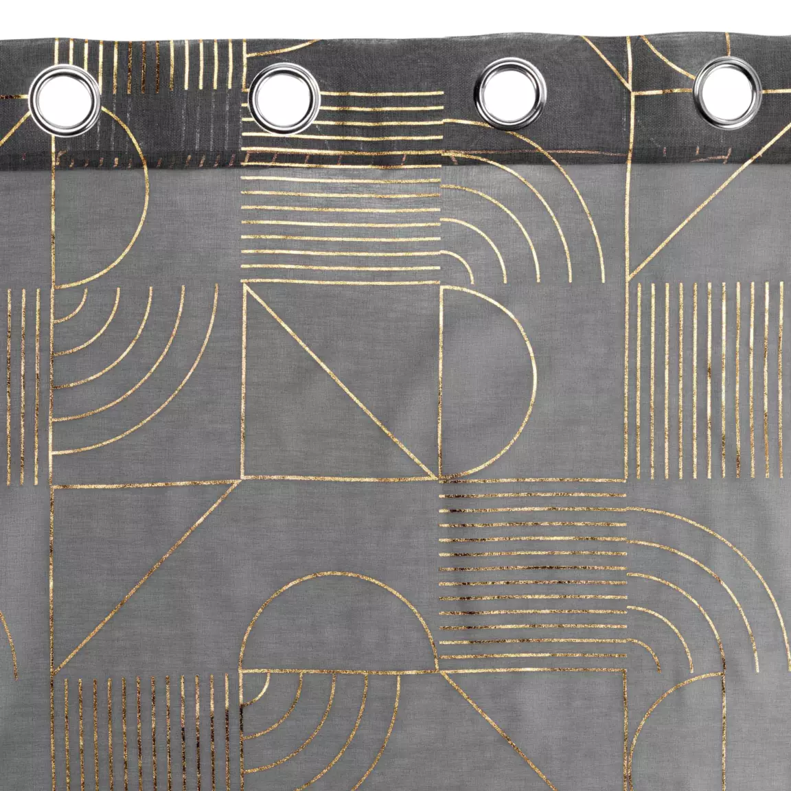 Voilage (140 x 280 cm) Lineor Gris anthracite