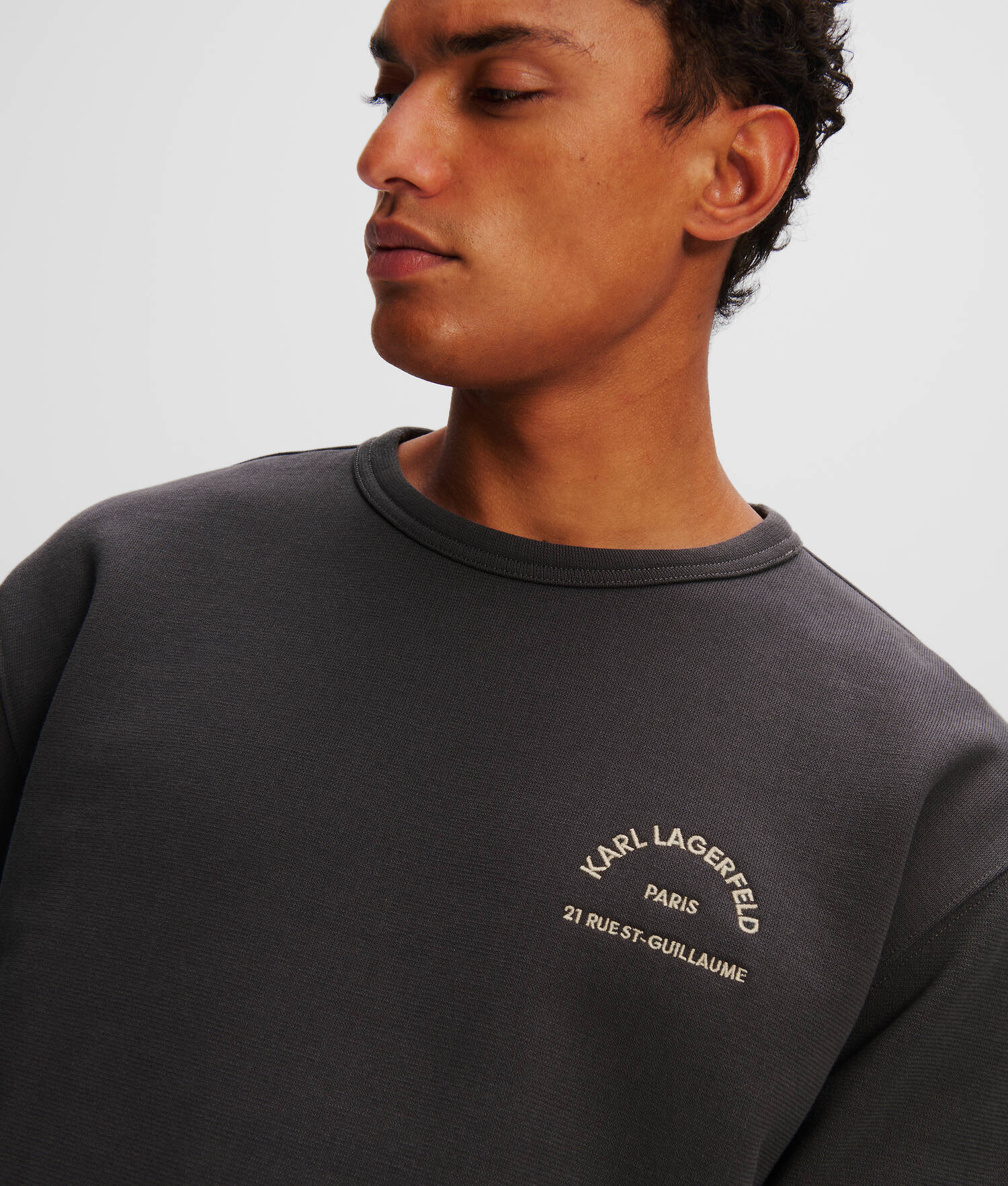 SWEAT-SHIRT RUE ST-GUILLAUME - Asphalte