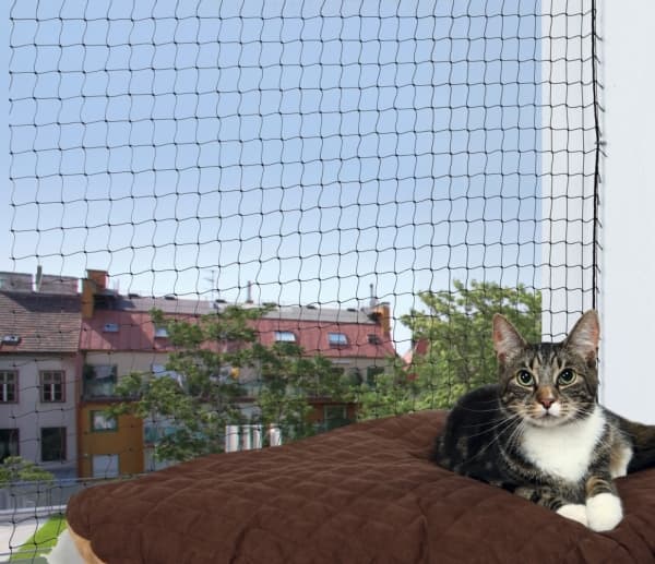 Trixie Beskyttelsesnet 8x3 m sort