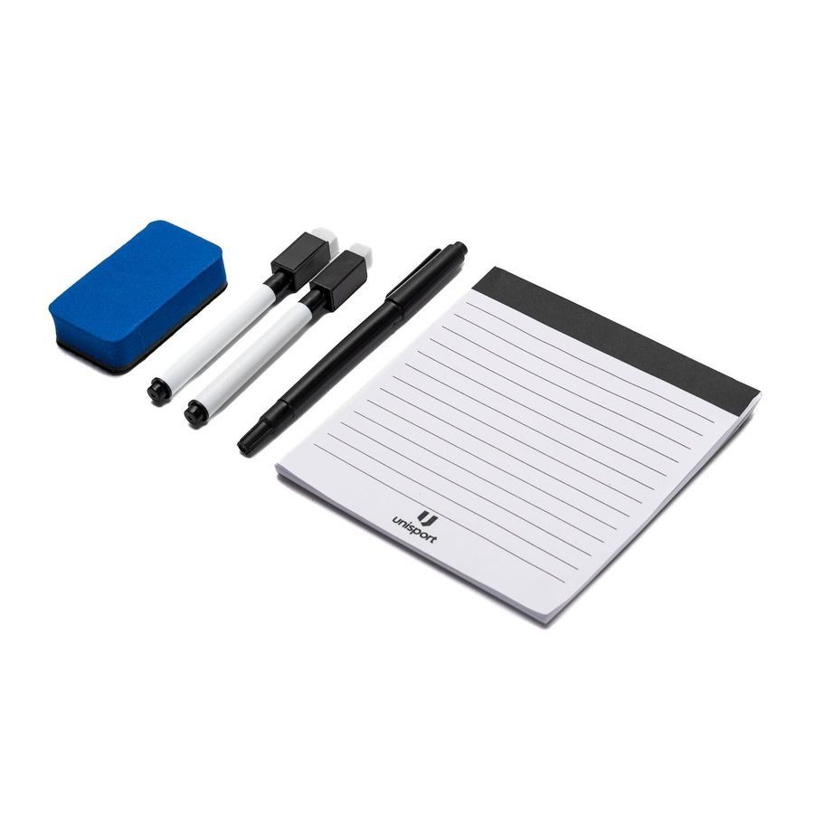 Unisport Tableau Tactique 52 cm. x 35 cm. - Noir/Blanc