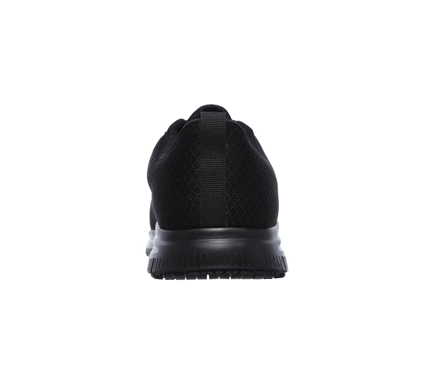 SKECHERS WORK Schnürschuh für Herren schwarz