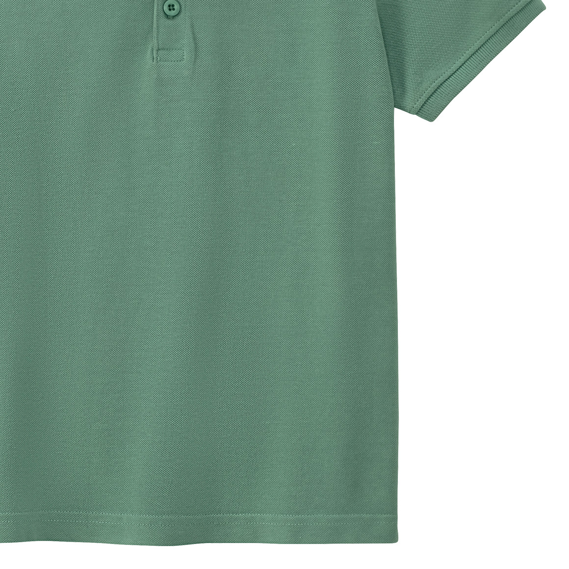 Jonas Nielsen Jungen Poloshirt in Pique-Struktur grün