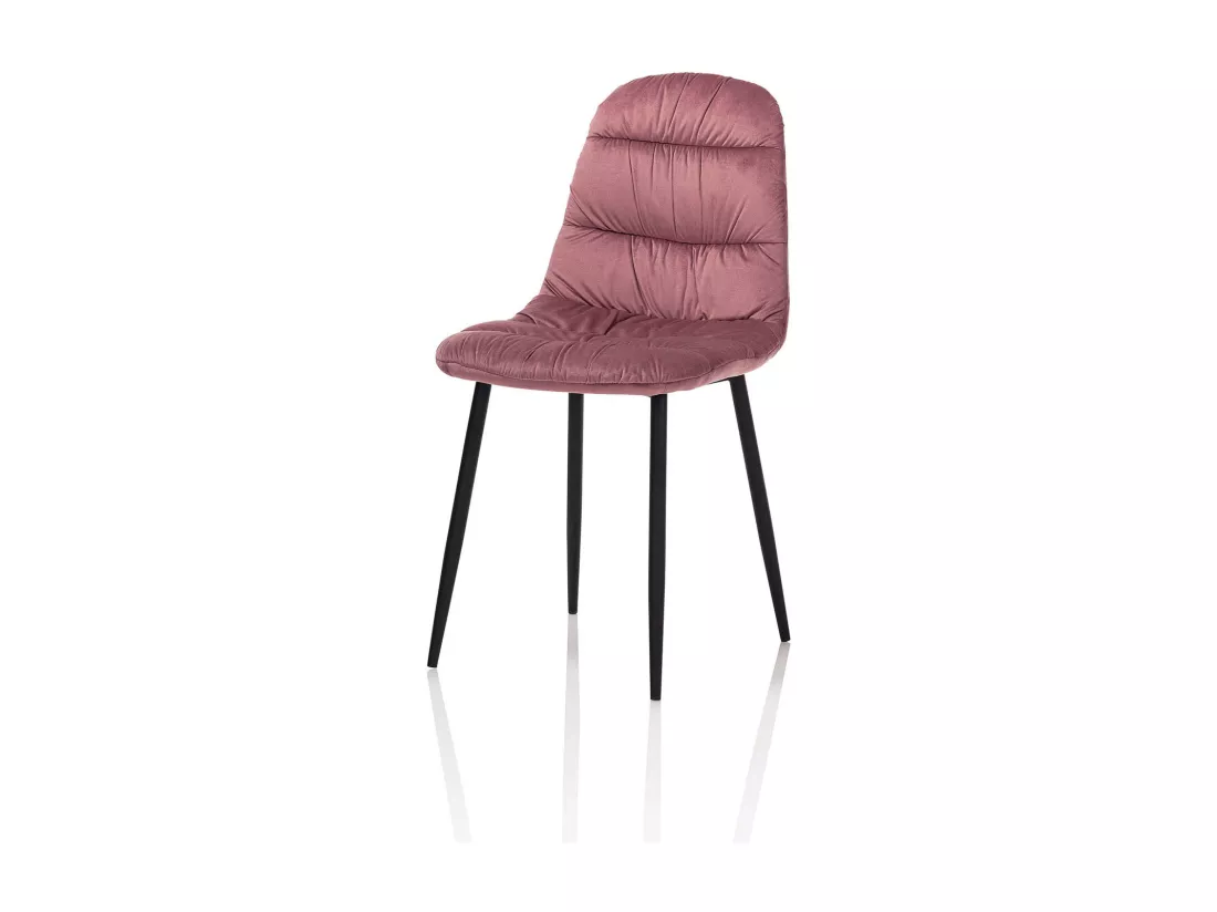 Set de 4 Chaises MARTA rose poudre