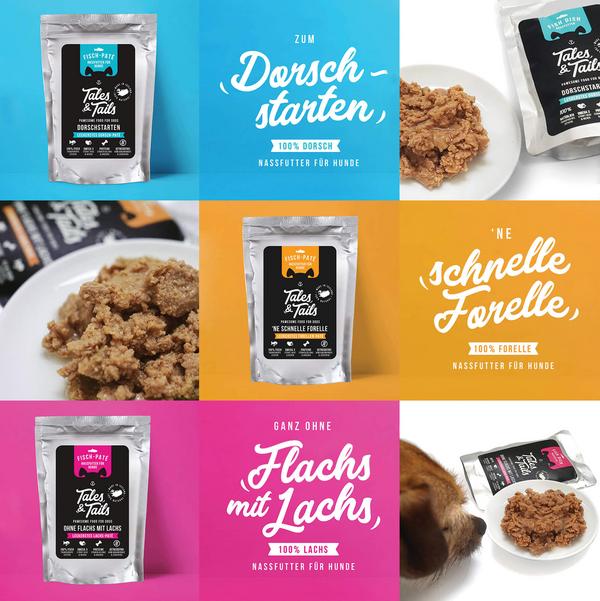 Tales & Tails Paté-Nassfutter für Hunde Ne