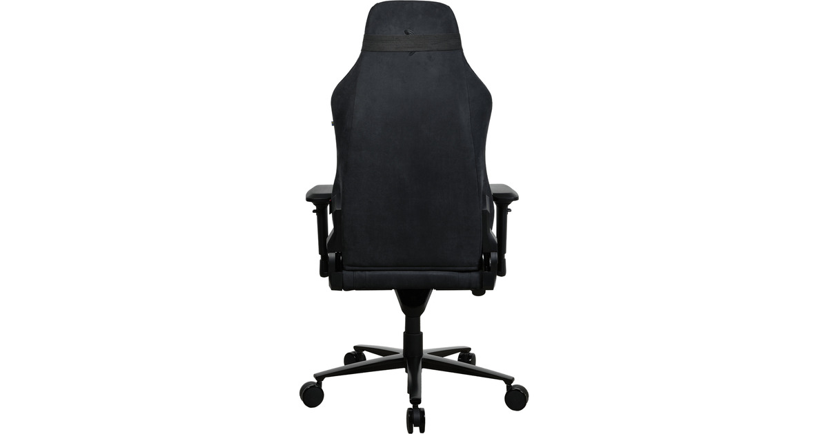 ArozziVernazza Supersoft Fabric - Pure Black gamestoel  (Zwart)