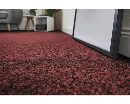 Naaldvilt tapijt Invita rood 200 cm breed (per meter verkocht)