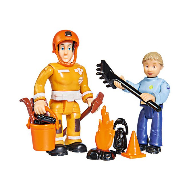 Feuerwehrmann Sam - Figuren im Doppelpack - verschiedene Modelle