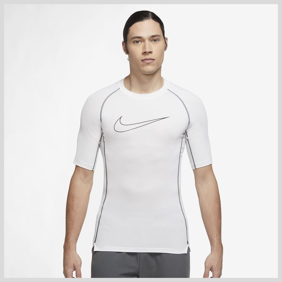 Nike Pro Top Dri-FIT - Blanc/Noir
