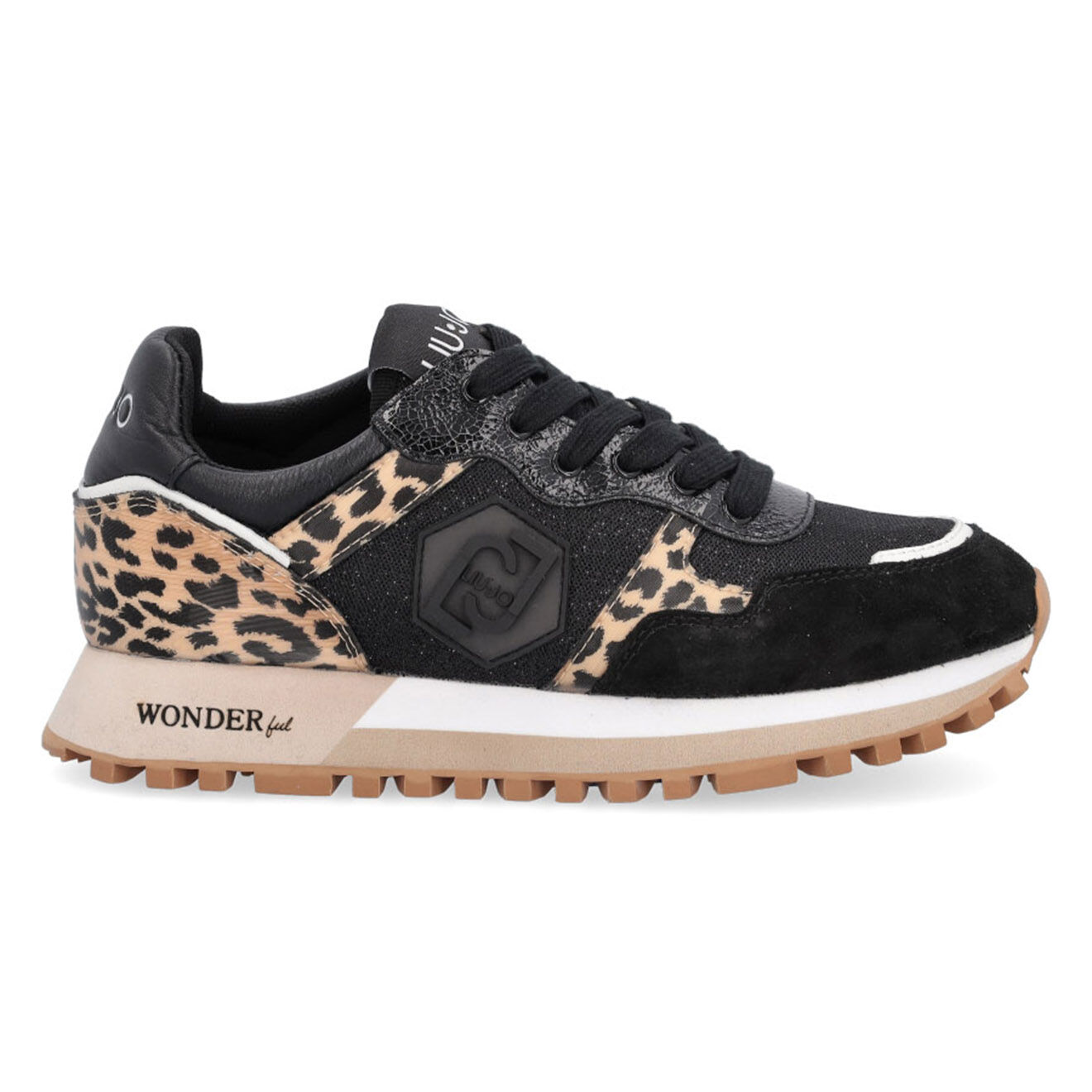 Liu-Jo Sneakers en Wonder noir/léopard
