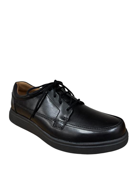 Clarks UN ABODE EASE black leather