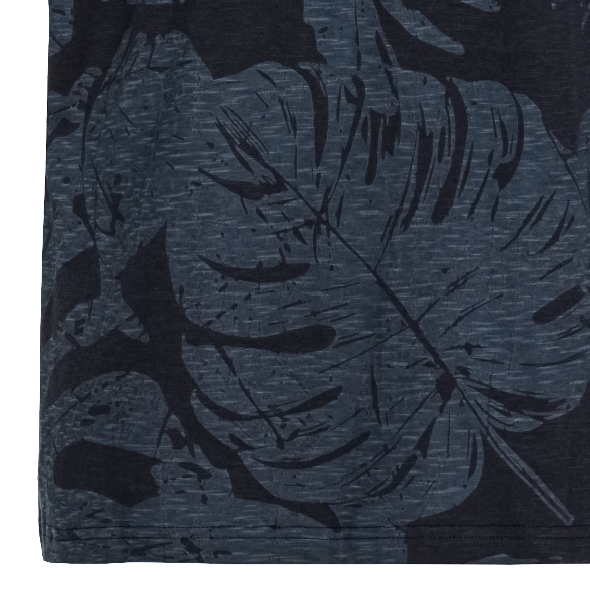VanVaan Herren T-Shirt mit Allover-Print dunkelblau