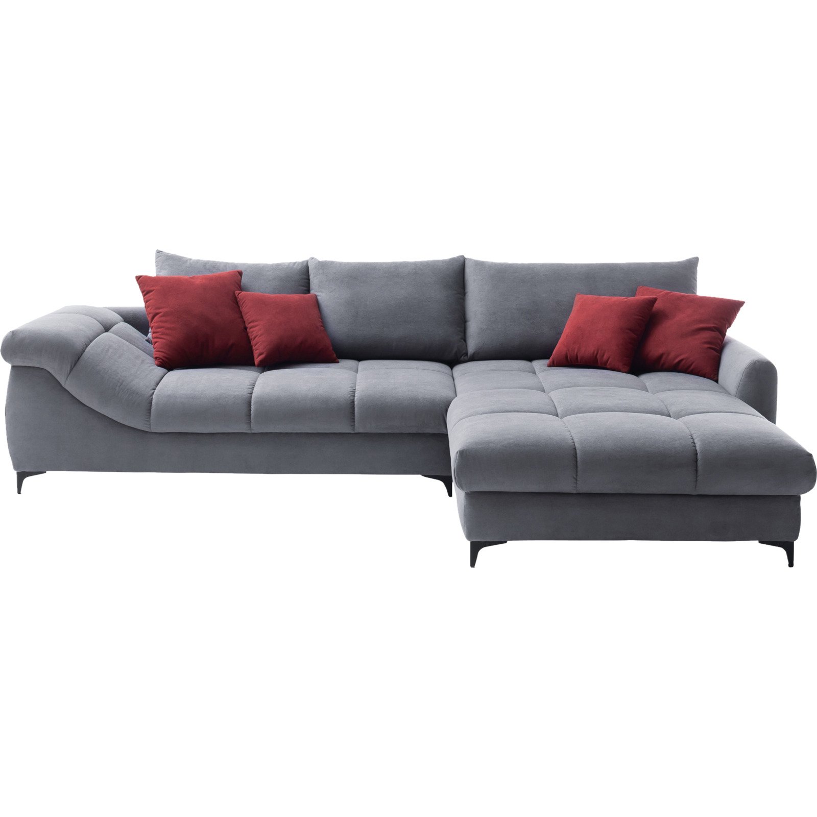 Ecksofa Holiday Stoff anthrazit