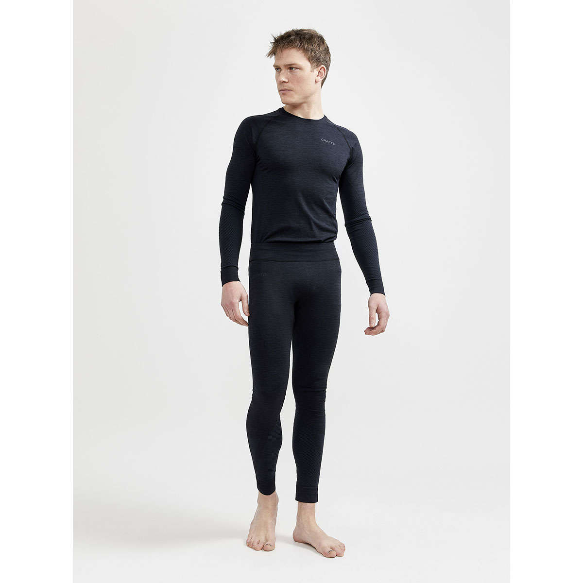 Craft CORE Dry Active Comfort Thermoshirt Lange Mouwen Zwart Heren