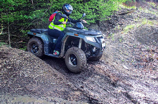 Offroad Quad fahren in Koblenz als Erlebnisgeschenk