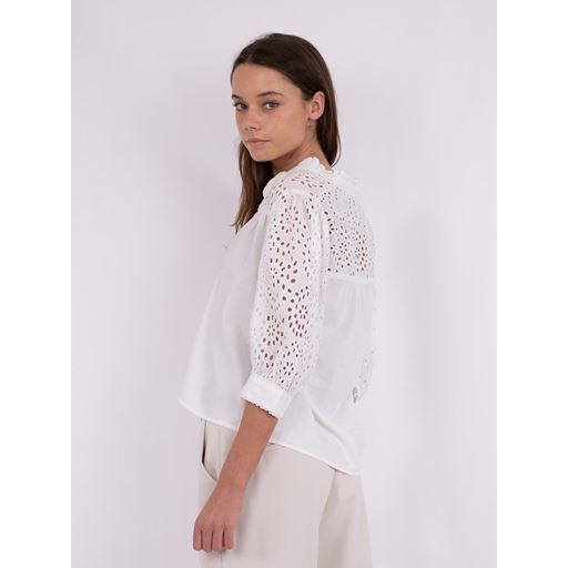 Neo Noir Kita Bluse, Hvid, 34