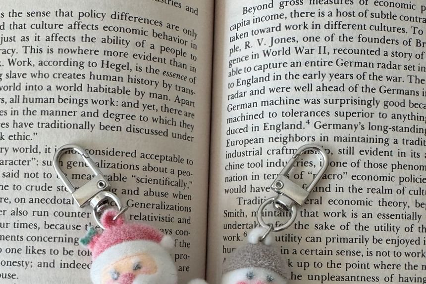 SeoulPop - Kerst Kerstman / Sneeuwpop Tas Charm