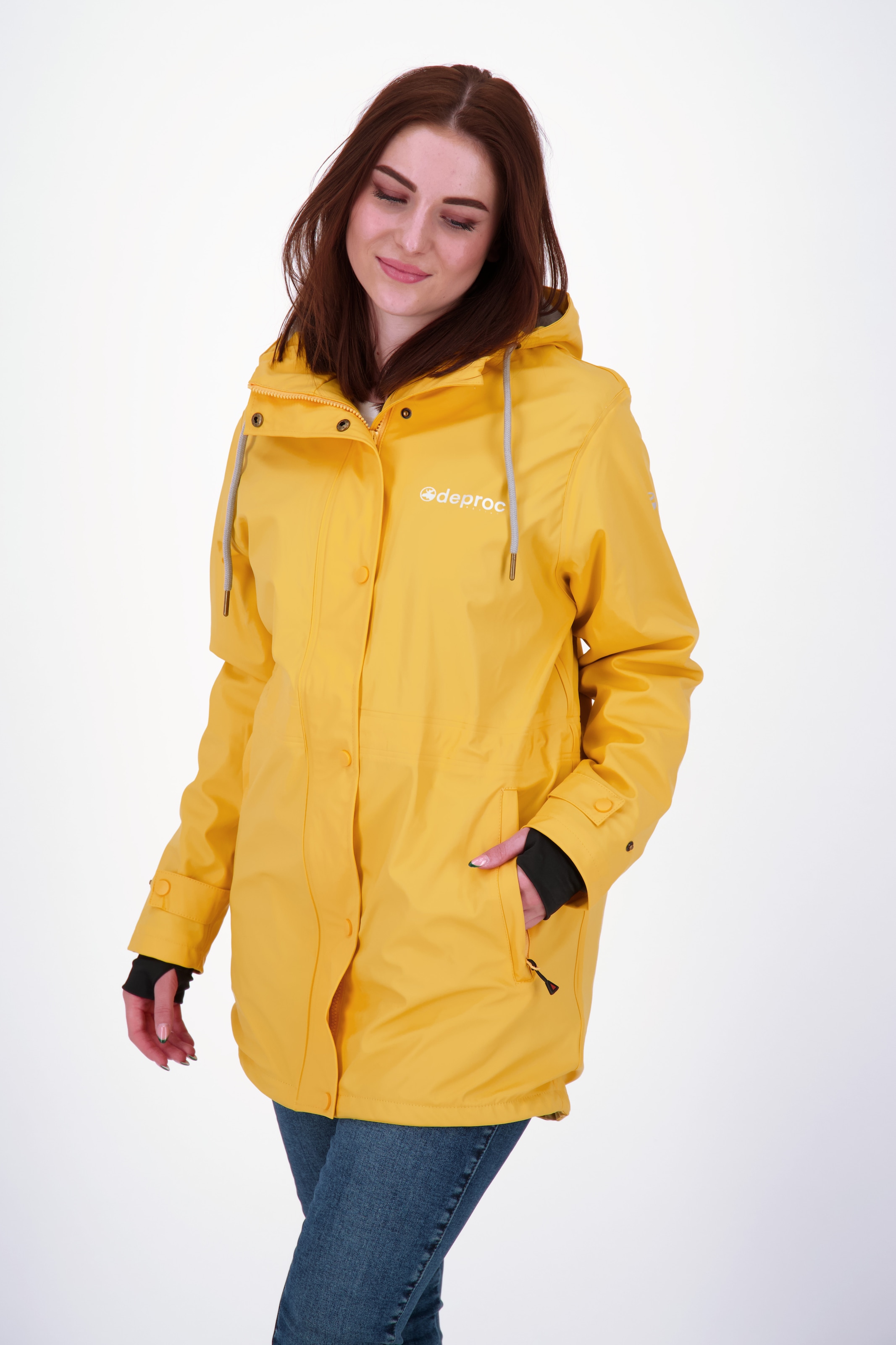 DEPROC Active Regenjacke »Friesennerz NEW ELLESMERE« auch in Grossen Grössen erhältlich