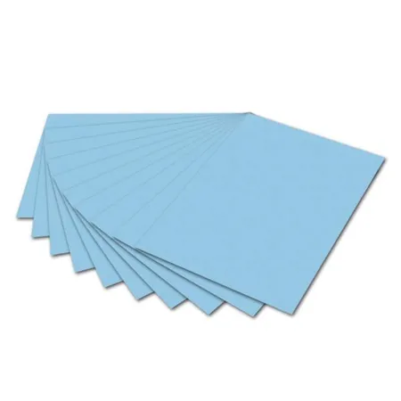 Folia Tonzeichenpapier 50x70cm, hellblau, 1 Bogen